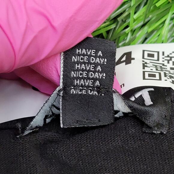 Vintage Cactus Floral Shirt XL 23x27 Black Western - Picture 7 of 12